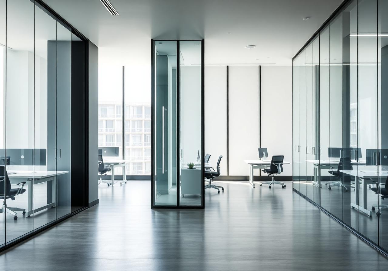 Modern Atlanta office space cleaned by Bell & Co